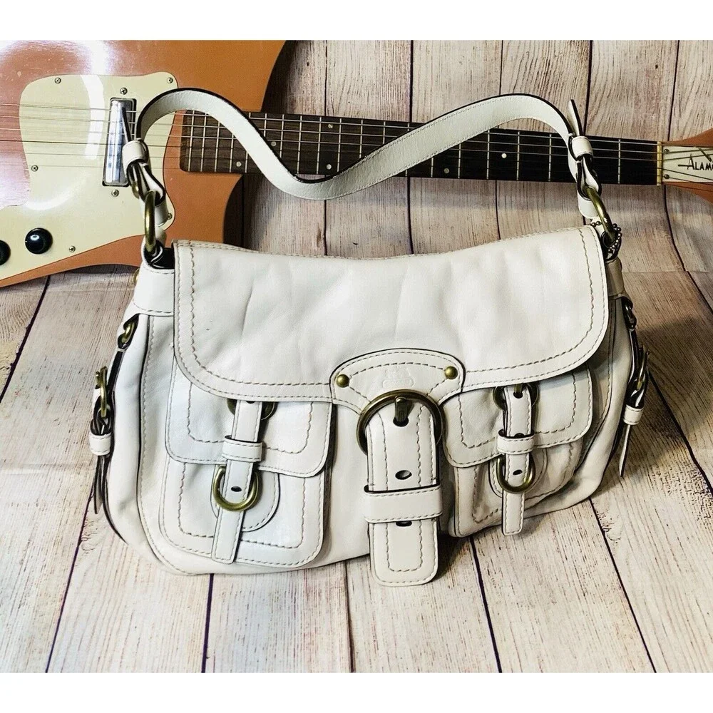Coach Legacy Garcia Bag 12654 Bone Color - Picture 1 of 6